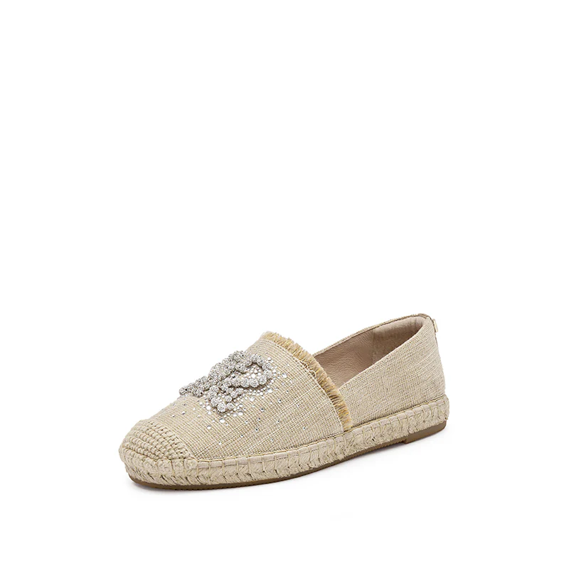 Espadrilles - EspaEase Glint - Espadrilles Slip-On Flats 9UA05 - Image 6