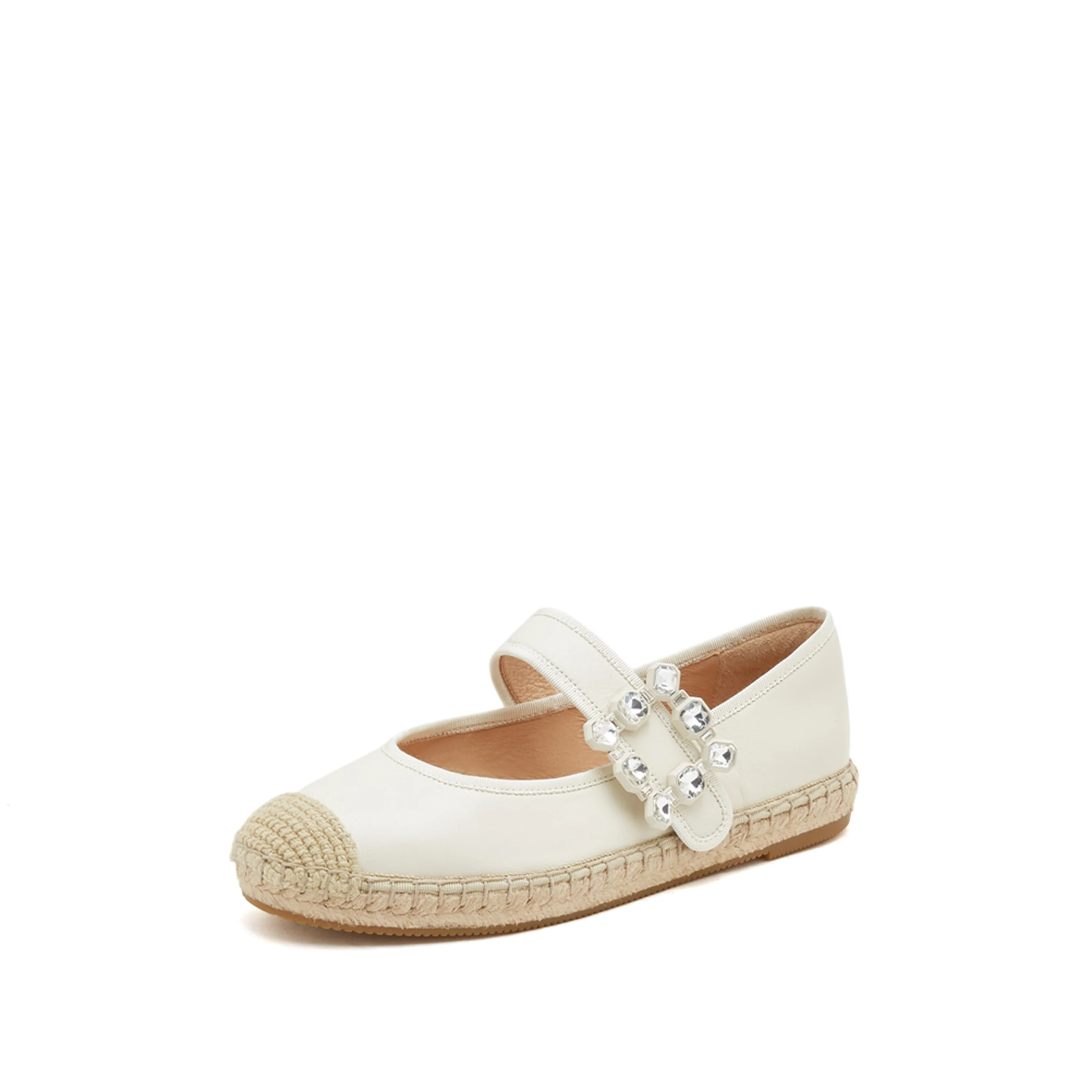 Mary Jane - Espadrilles Mary Jane Slip-On Loafers 9UA02 - Image 6