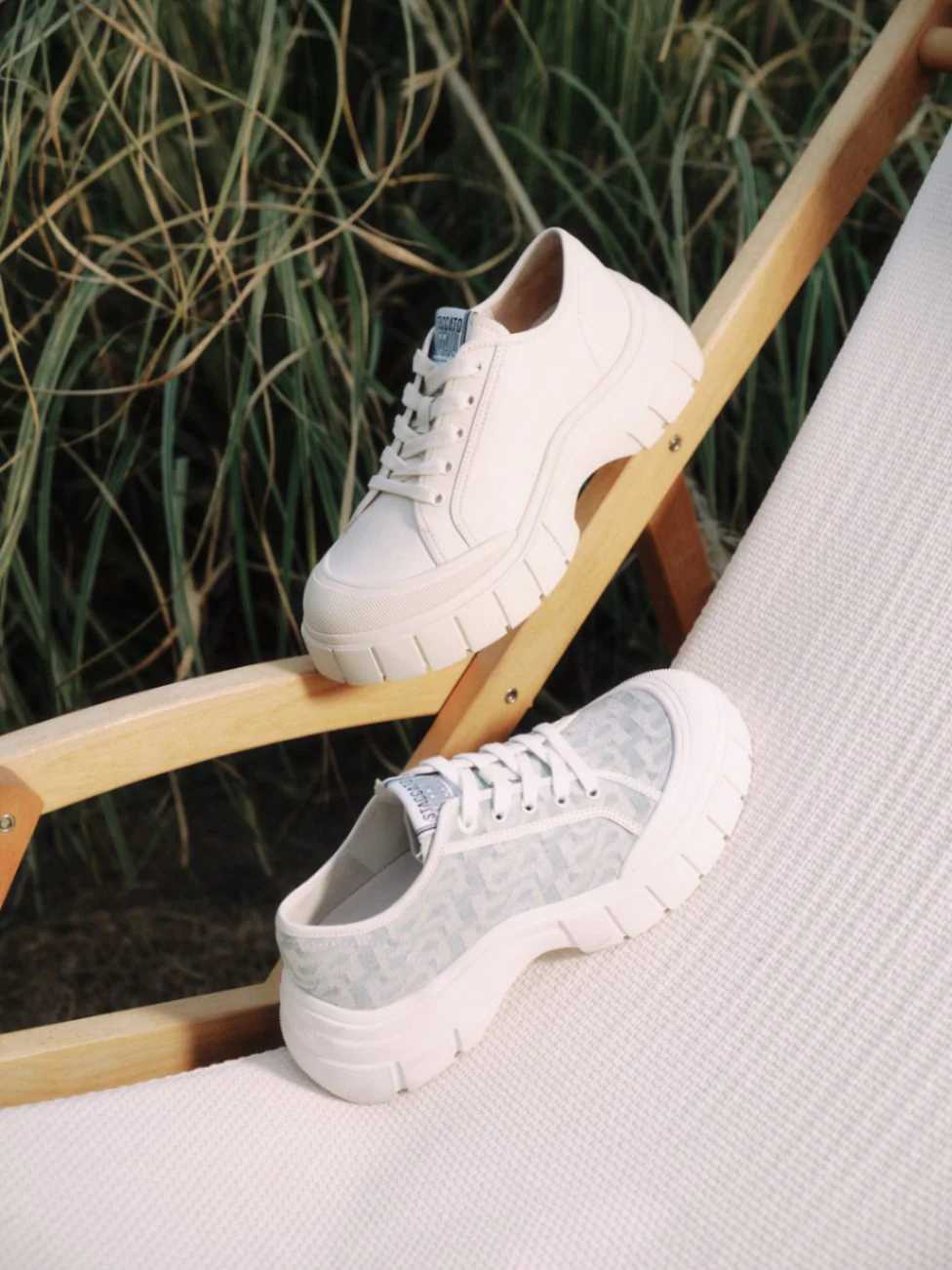 Sneakers - Cream Key Sneakers Retro Biscuit Shoes White ESE11 - Image 9